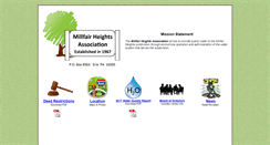 Desktop Screenshot of millfairheights.com